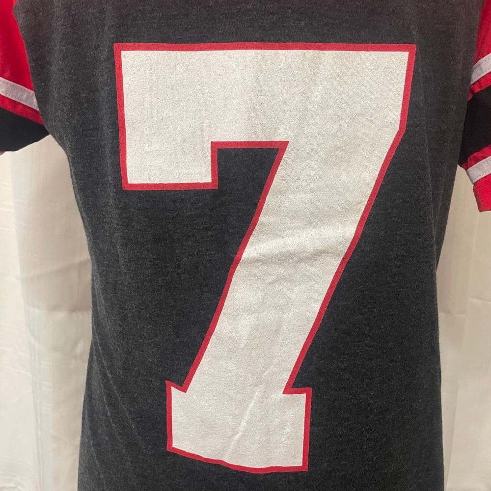Garth Brooks Country Music Womens gray red Tour Jersey Shirt Short Sleeve Large - Picture 9 of 14